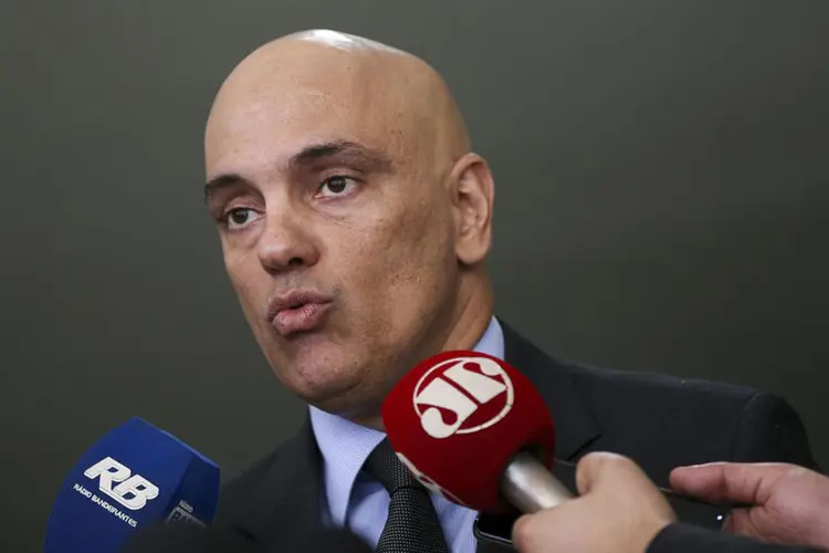 Moraes: "Independentemente do texto, resguardando ou não resguardando, sempre acaba judicializando" (Marcelo Camargo/Agência Brasil/Agência Brasil)