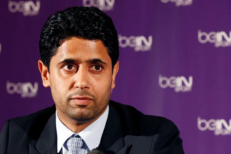 Nasser Al-Khelaïfi, presidente do PSG (Jacky Naegelen/Reuters)