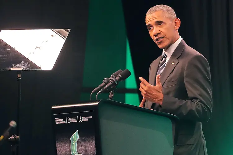 Obama: o ex-presidente opinou que o acordo de Paris não resolverá por si só a crise climática (Santiago Flaim/Reuters)