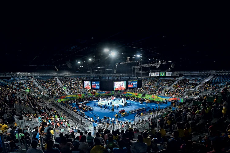 Luta no Riocentro: 
o local foi escolhido para a assembleia de credores da Oi (Ramsey Cardy/Sportsfile/Getty Images)