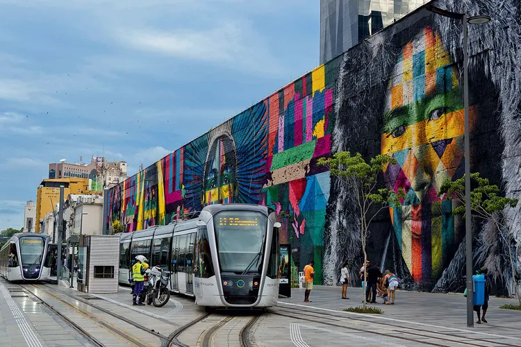 Porto Maravilha, no Rio de Janeiro (Rogério Reis/Pulsar Imagens/Exame)