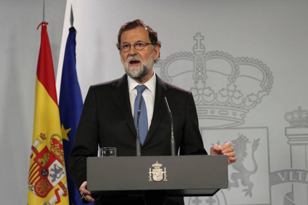 Decisão busca evitar sequestro de território espanhol, diz premiê