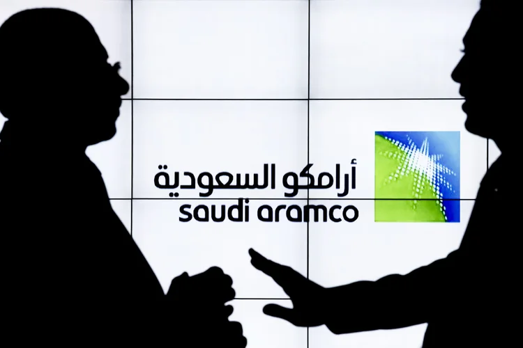 Saudi Aramco: é o maior lucro da empresa desde sua entrada na bolsa (Kostas Tsironis/Bloomberg)