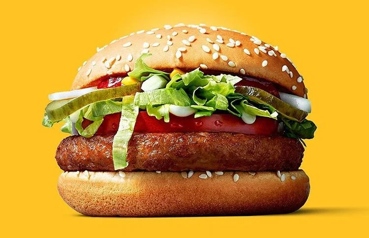 McVegan: novidade do McDonald's na Finlândia (McDonald's/Divulgação)