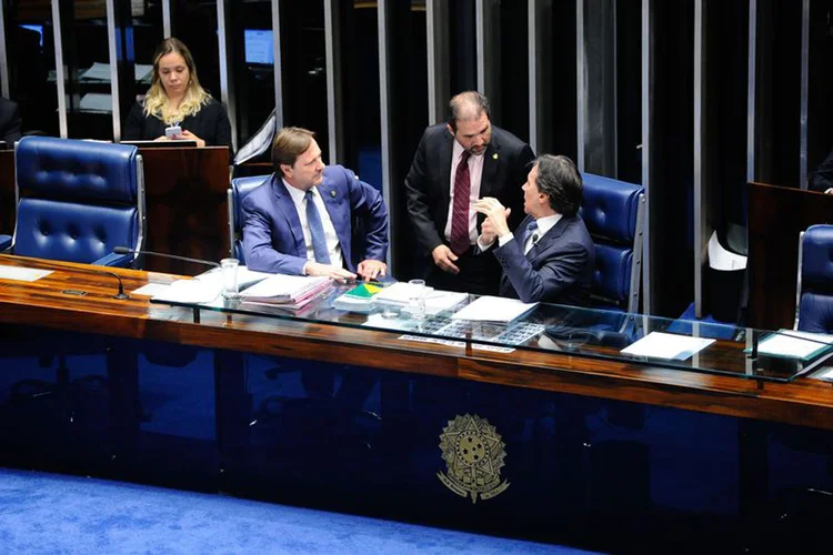 Senado convocou sessão extraordinária para esta segunda-feira à tarde para votar as seis medidas provisórias que trancam a pauta da Casa (Marcos Oliveira/Agência Senado/Agência Senado)