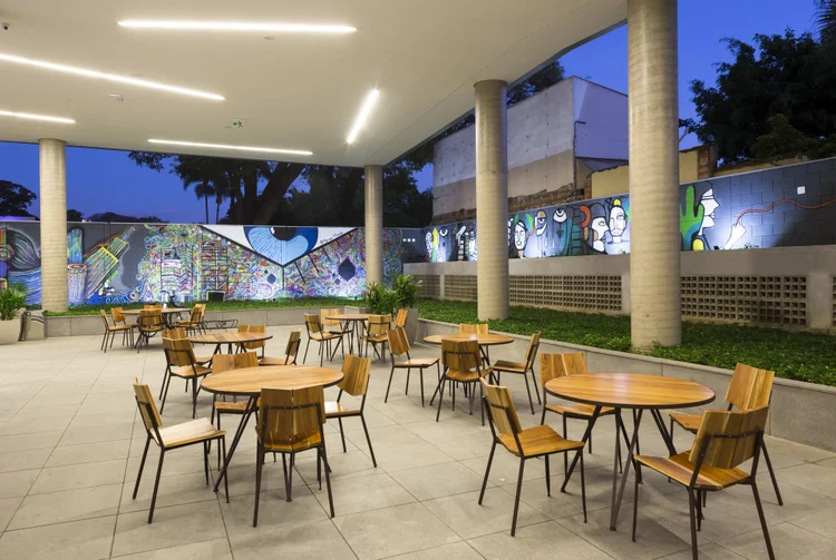 Escritório flexível da Spaces na Vila Madalena em São Paulo, do Grupo IWG (Spaces/Grupo IWG/Divulgação)