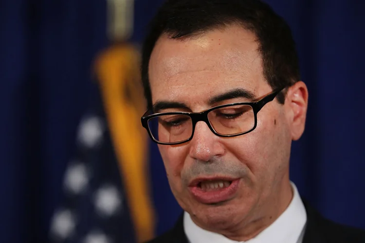 Steven Mnuchin: "A Coreia do Norte é governada por um regime brutal" (Spencer Platt/Getty Images)