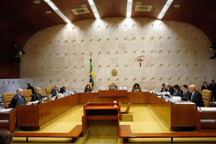 STF: no caso, faltam os votos dos ministros Celso de Mello e da presidente Cármen Lúcia (Rosinei Coutinho/SCO/STF/Agência Brasil)