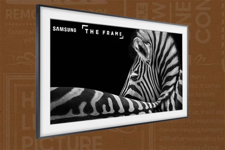 The Frame: TV exibe obras de arte quando desligada (Samsung/Reprodução)