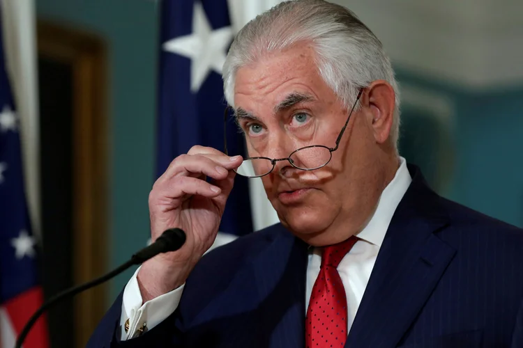 Declaração foi dada neste domingo pelo secretário de Estado americano, Rex Tillerson. (Yuri Gripas/Reuters)