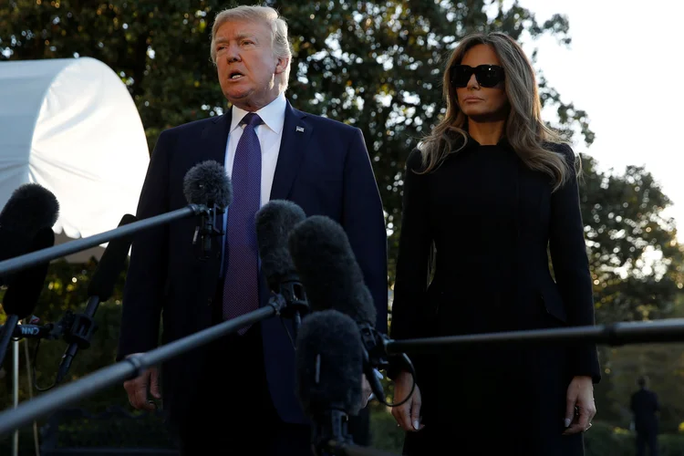 Donald e Melania Trump (Jonathan Ernst/Reuters)