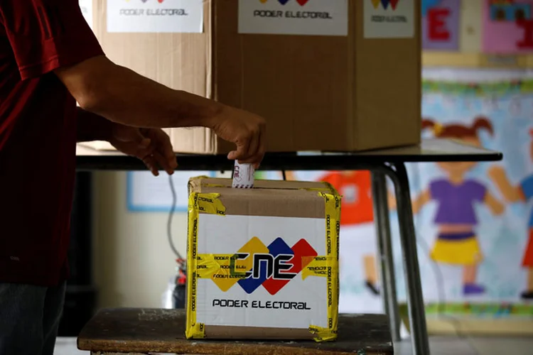 Eleições na Venezuela: (Carlos Garcia Rawlins/Reuters)