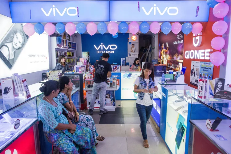 Vivo: nos próximos meses, a Vivo comercializará seus dispositivos Rússia, em Taiwan e em Cingapura (Taylor Weidman/Bloomberg/Bloomberg)