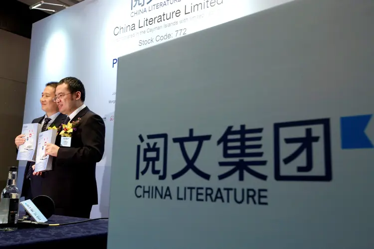 China Literature: empresa opera de forma semelhante à Loja de Kindle da Amazon.com (Bobby Yip/Reuters)