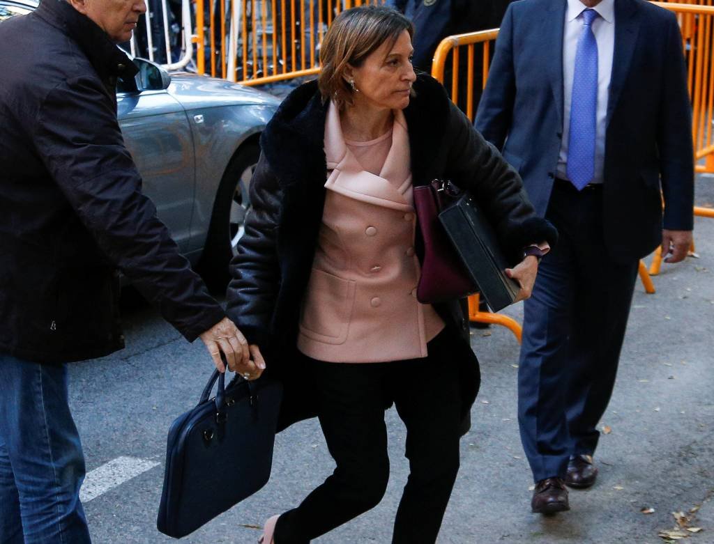 Promotor pede prisão da presidente do Parlamento catalão