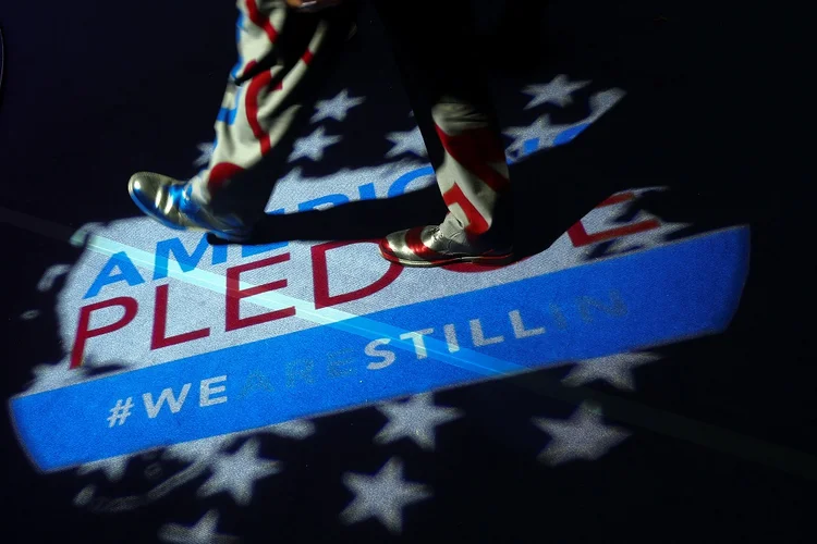 #WE STILL IN: americanos protestaram na COP 23, afirmando que o mundo ainda pode contar com esforços de cidadãos do país, apesar das decisões políticas do presidente Donald Trump / Wolfgang Rattay/Reuters