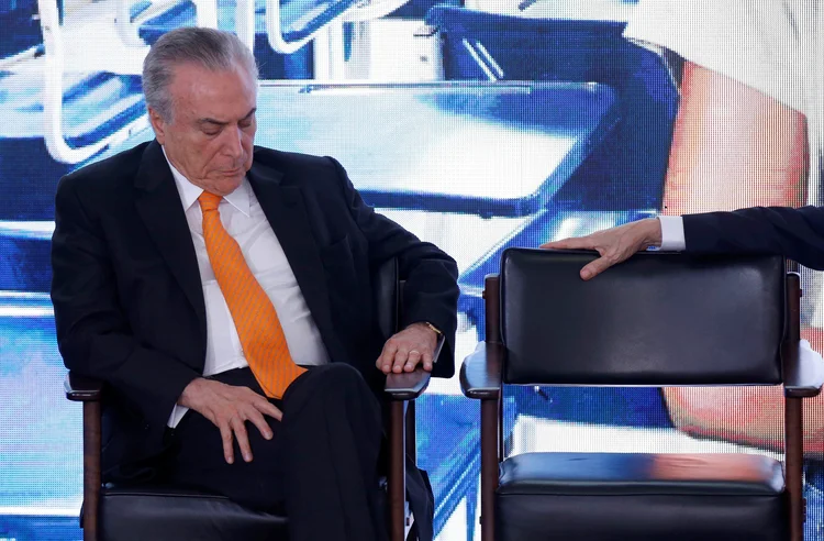Temer: na decisão, a juíza entendeu que o conteúdo das peças publicitárias veicula desinformações (Adriano Machado/Reuters)