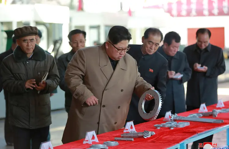 O líder da Coreia do Norte, Kim Jong-un (KCNA/Reuters)