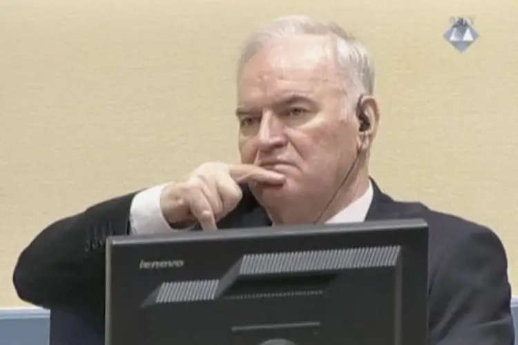 Ratko Mladic: ex-militar foi condenado à prisão perpétua por genocídio (International Criminal Tribunal for the former Yugoslavia (ICTY)/Handout/Reuters)