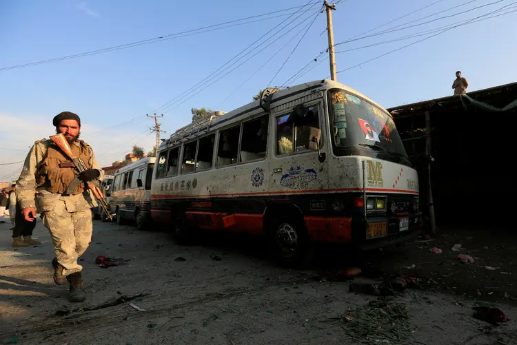 Afeganistão: nenhum grupo insurgente reivindicou a autoria do ataque (Parwiz/Reuters)
