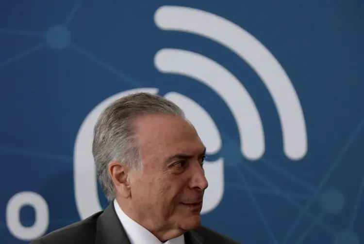 Temer: o presidente repetiu o discurso do governo que vem sendo feito praticamente em todos os eventos (Ueslei Marcelino/Reuters)