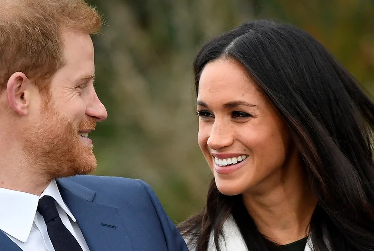Meghan e Harry: ela também será batizada na Igreja Anglicana, conforme a tradição britânica (Toby Melville/Reuters)