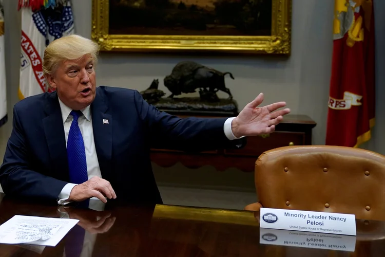 Donald Trump: Pyongyang efetuou um novo teste de lançamento de um míssil balístico intercontinental neste terça-feira (Jonathan Ernst/Reuters)