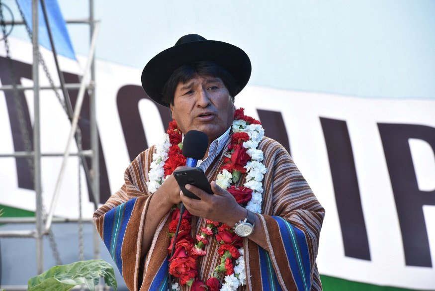 Evo Morales: justiça boliviana autorizou o presidente do país a concorrer ao seu quarto mandato