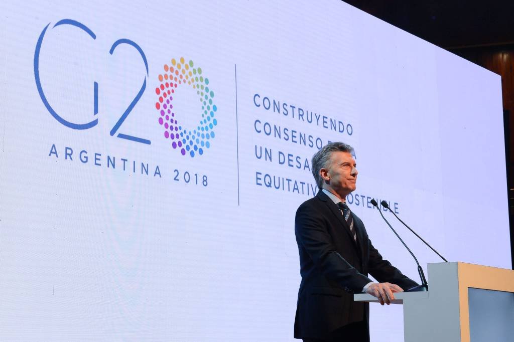 Argentina assume presidência do G20 em "dia histórico", diz Macri