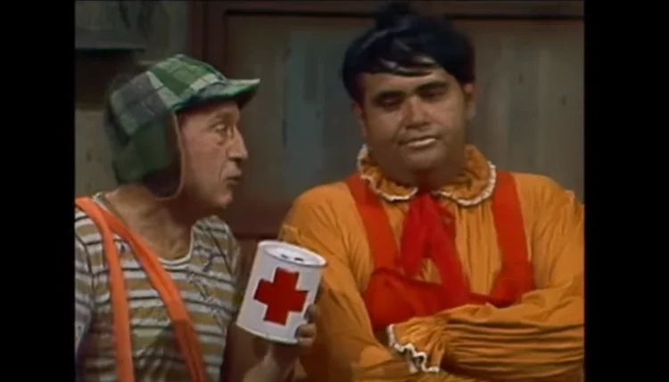 Cena de Chaves: SBT usou seriado para campanha de doação de sangue (SBT/Reprodução)