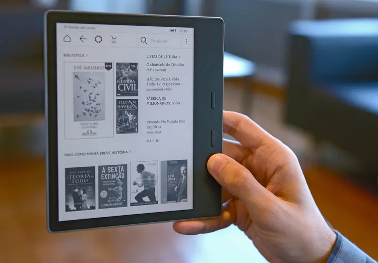 Kindle: ação afirma que acordo entre Amazon e editoras elevou preço do livro eletrônico (Gustavo Marcozzi/Site Exame)