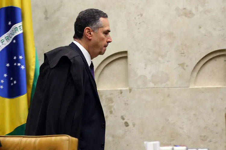 Barroso: o que a PF pediu, segundo ministro, foram intimações simultâneas para prestação de depoimento (Antônio Cruz/Agência Brasil/Agência Brasil)