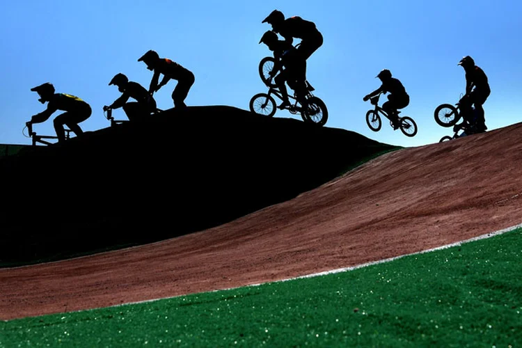 Drac, de 47 anos, considerado expoente do BMX (David Ramos/Getty Images)