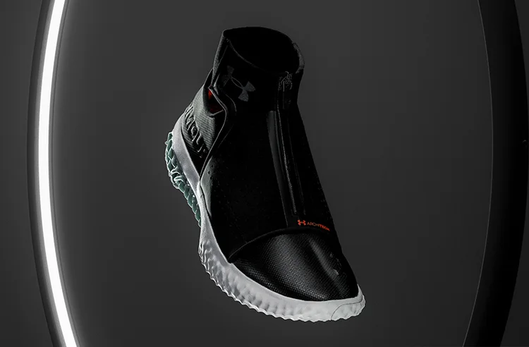 Architech Futurist: tênis da Under Armour feito com impressora 3D (Under Armour/Divulgação)