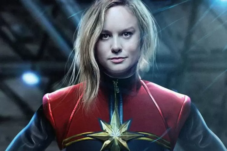 Brie Larson como "Capitã Marvel" (Marvel/Divulgação)