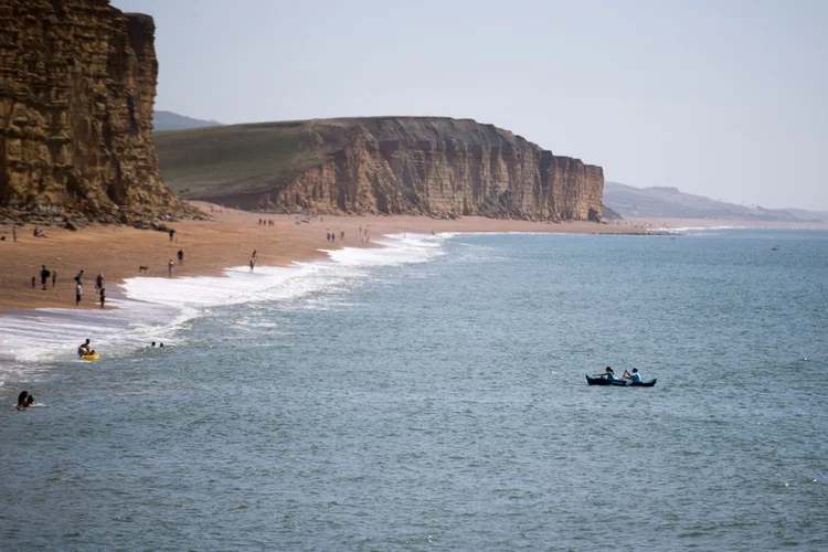 Costa de Dorset: a descoberta foi feita na "Costa Jurássica" de Dorset, um Patrimônio Mundial da Unesco (Matt Cardy/Getty Images)