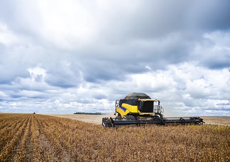 Máquinas agrícolas: expectativa de fabricantes representa o dobro da previsão de 3,7% feita pela Anfavea para o crescimento nas vendas (Lucas Ninno/Getty Images)