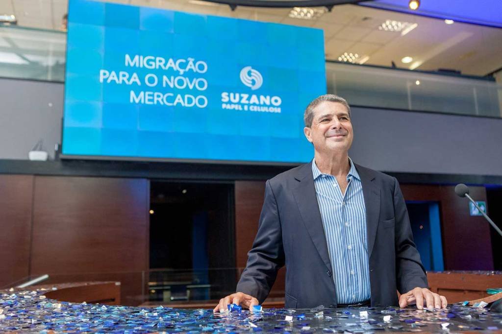 Suzano: estar listada no Novo Mercado atrai novos investidores e permite que a companhia mantenha a sua trajetória de crescimento (Suzano / Marcelo Manfrini/Divulgação)