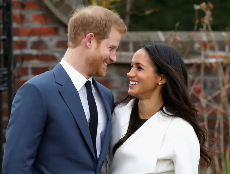 Príncipe Harry e sua noiva Meghan Markle, em Londres (Chris Jackson/Getty Images)