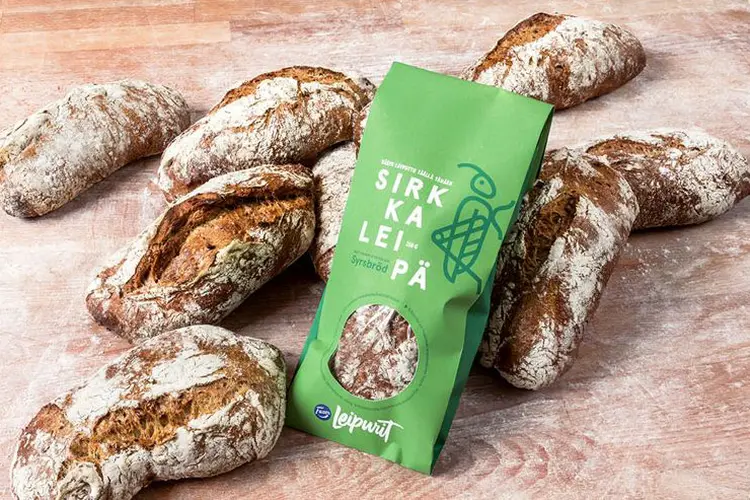 Pão feito com grilos: "A humanidade precisa de fontes novas e sustentáveis de nutrição", explicou Juhani Sibakov (Fazer Bakery/Divulgação)