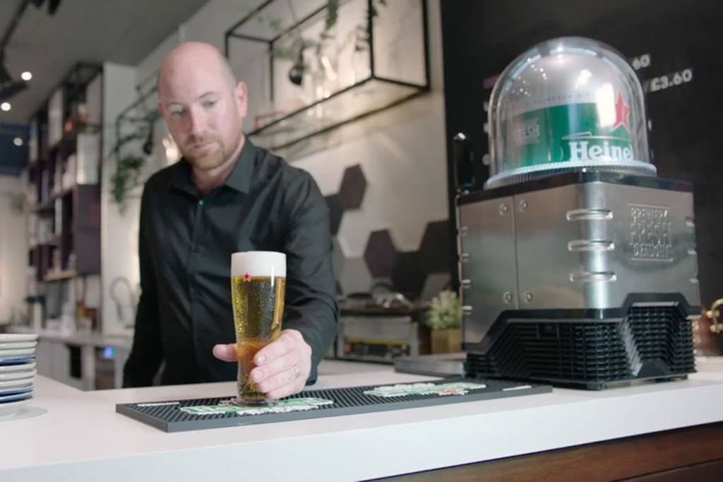 Heineken lança máquina tipo "Nespresso" de cerveja