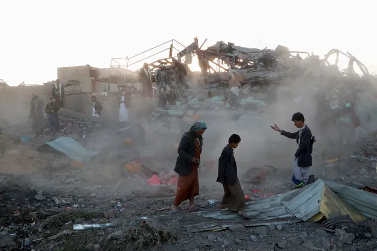 Ataque no Iêmen (Naif Rahma/Reuters)