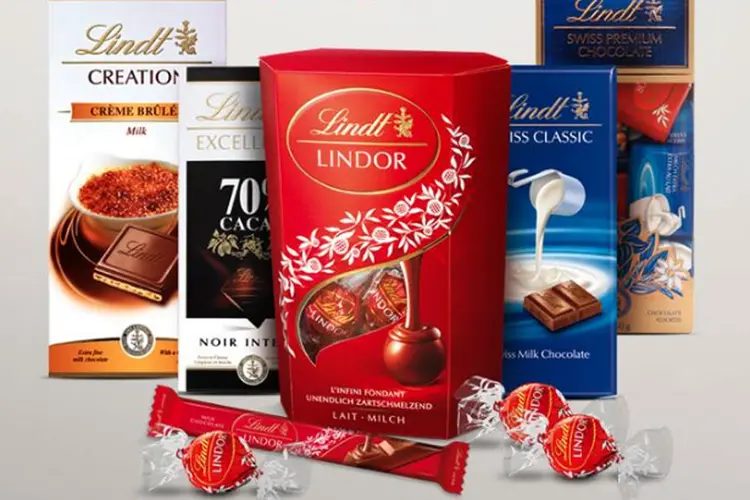 Produtos da Lindt (Facebook/Lindt/Reprodução)