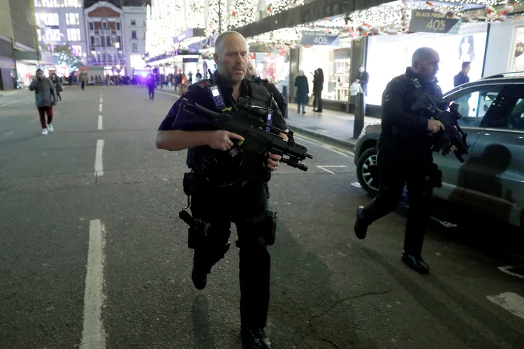 Londres: um incidente foi relatado na estação de metrô Oxford Circus (Peter Nicholls/Reuters)