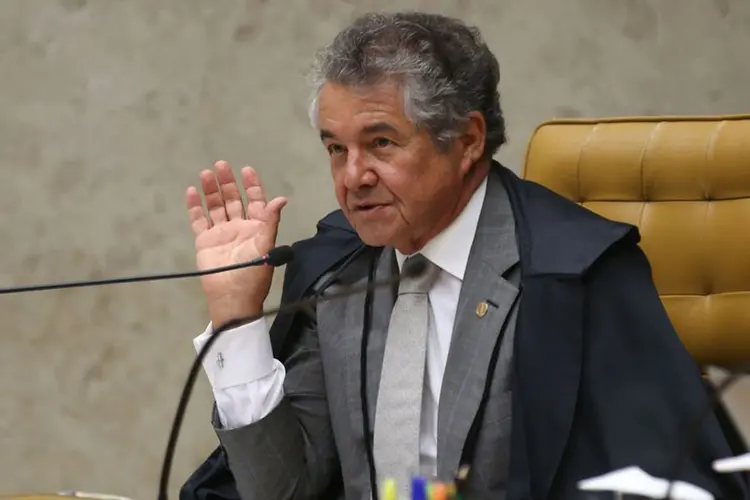 Marco Aurélio Mello: "a atuação conjunta, a cooperação entre órgãos de investigação e de persecução penal, é de relevância maior" (Antônio Cruz/Agência Brasil)