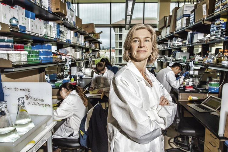 A bioquímica americana Jennifer Doudna, da Universidade da Califórnia em Berkeley (Nick Otto/The Washington Post/Getty Images)