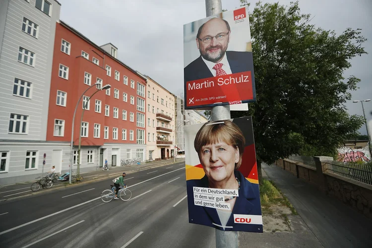 Merkel e Schulz: chanceler se encontra em um impasse para resolver a situação da aliança que governará a Alemanha