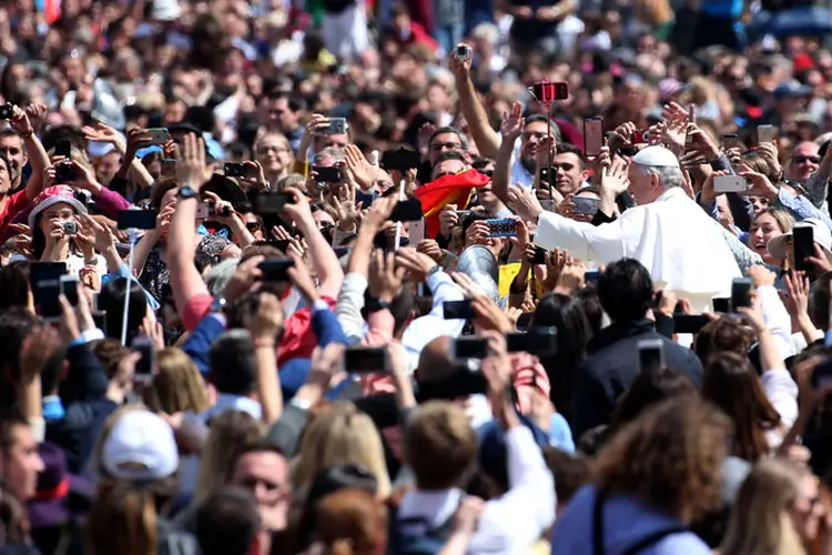 O papa começou hoje um novo ciclo de catequese dedicado à celebração eucarística (Franco Origlia/Getty Images)