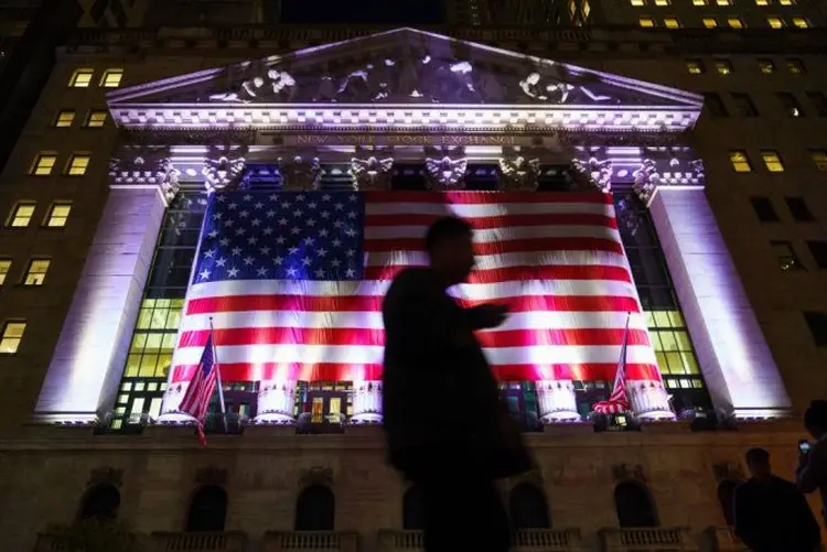 Wall Street: índice de tecnologia Nasdaq avançou 1,34 por cento, a 7.688 pontos (Drew Angerer/Getty Images)