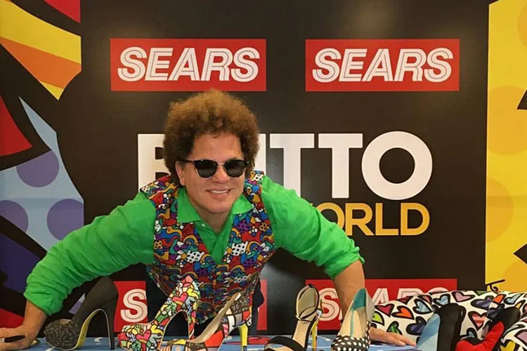 Romero Britto: artista plástico, que mora em Miami, é um dos preferidos das celebridades americanas (Romero Britto/Facebook/Divulgação)